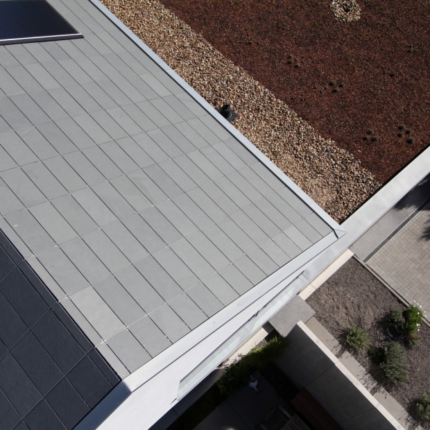 Dach z łupka naturalnego