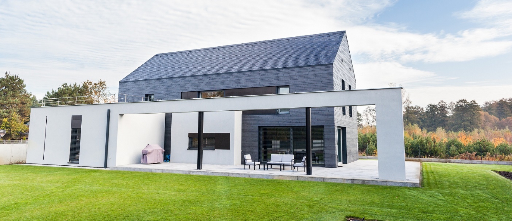 Dom w stylu klasycznej stodoły