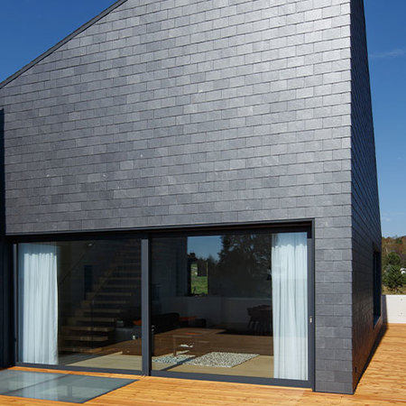 Pokrycia elewacji łupkiem